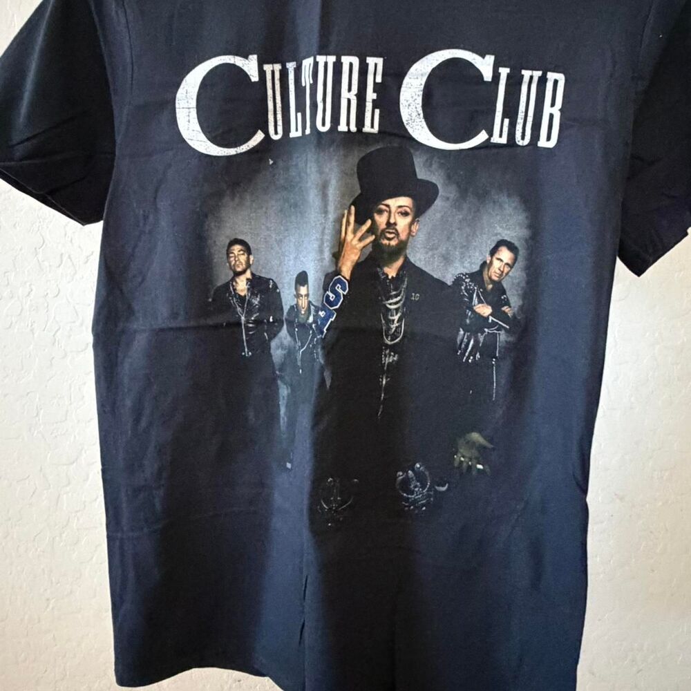 Culture Club World Tour 2016 Boy George Band Tee Shirt